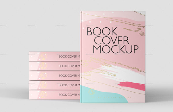 Editable Book Cover Mockups Download