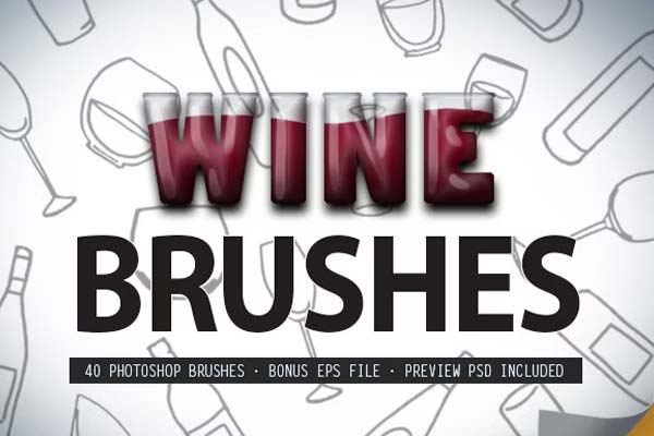 Editable Broken Glass Photoshop Brushes