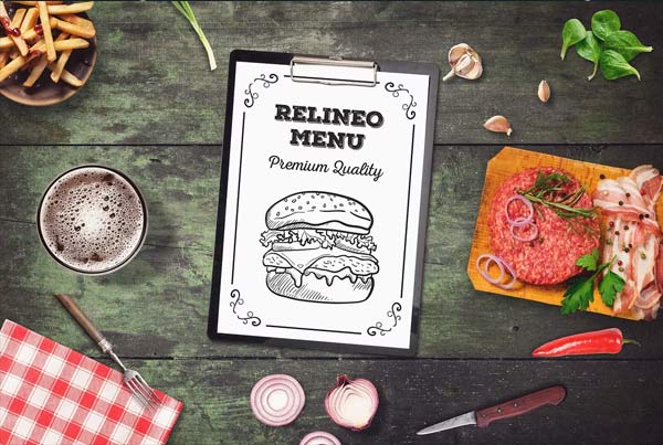 Simple Burger Menu Templates Free