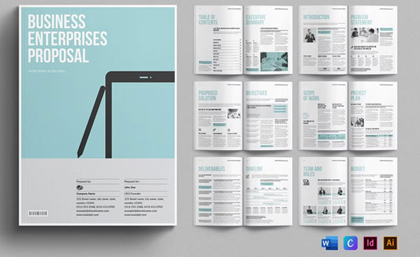 Editable Business Proposal Templates