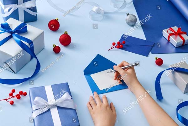 Editable Christmas Design Background