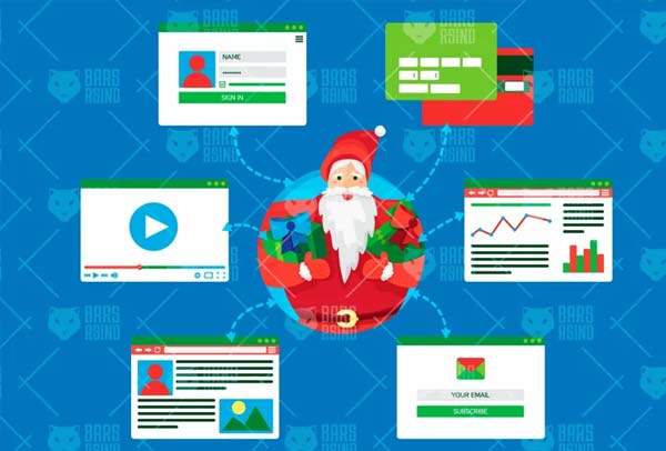 Editable Christmas Social Media Templates Word Download
