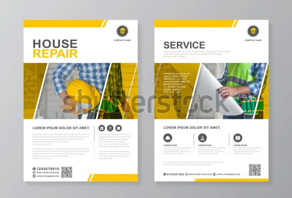 Editable Construction Flyer Templates