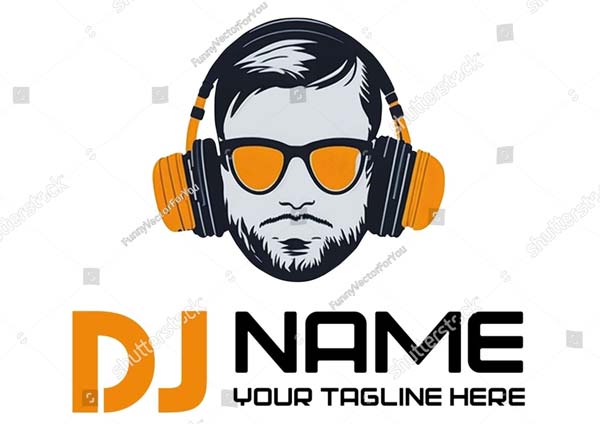 Editable DJ Logo Design Download