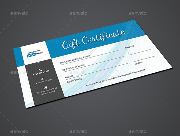 Editable Graduation Gift Certificate