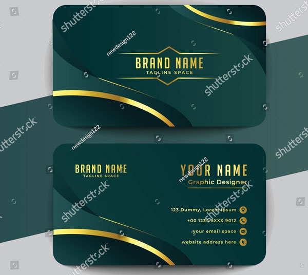 Editable Luxury Business Card Templates Download