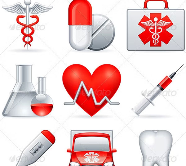 Editable Medical Icon Pack