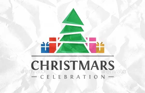 Editable Merry Christmas logo