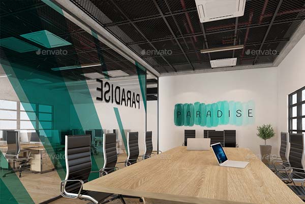 Editable Office Mockups Template