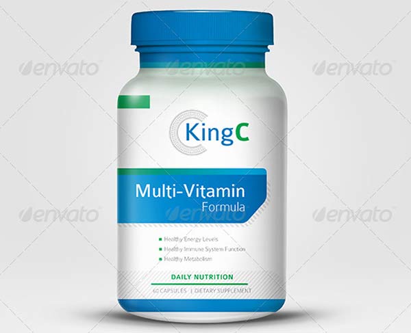 Editable Pills Bottle Mockups Download
