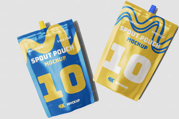 Editable Pouch Mockup