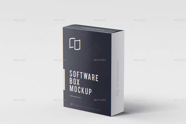Editable Software Box Mockups Generator