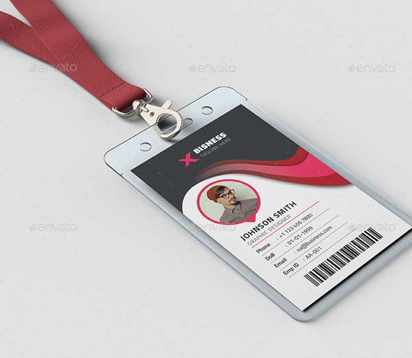 Editable Student ID Card