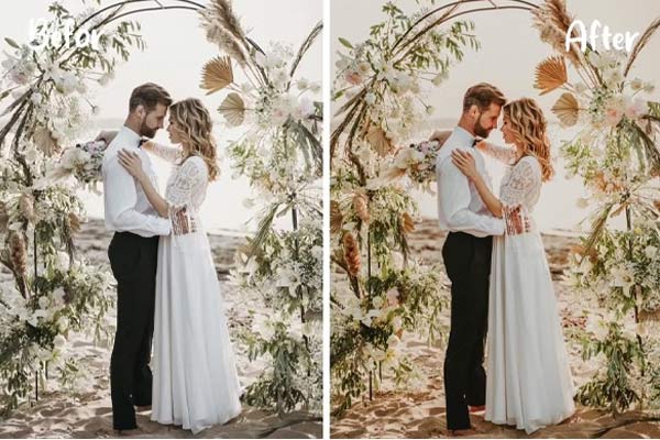 Editable Wedding Lightroom Presets