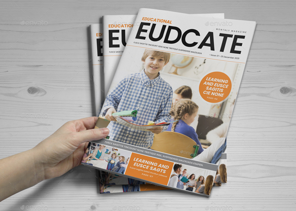 Education Magazine Template