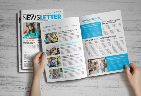 Education Newsletter Design