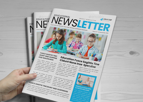 Education Newsletter Template