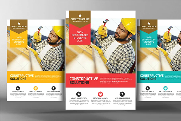 Electrician Flyer and Poster Templates