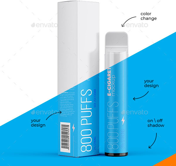 Electronic Cigarette Mockup