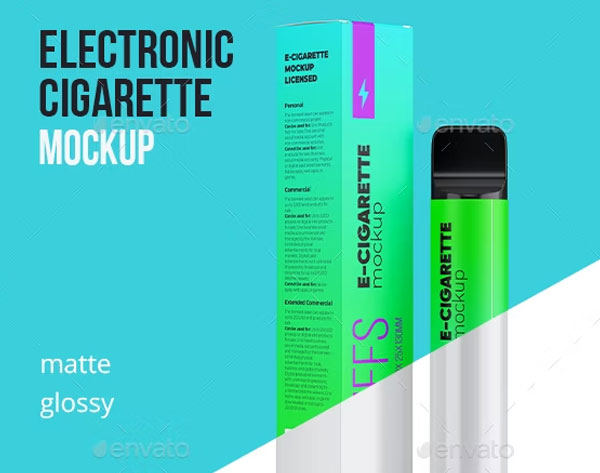 Electronic Cigarette Mockup