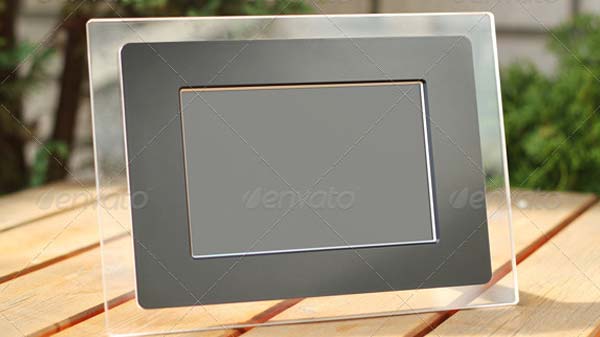 Electronic Photo Frame Mockups