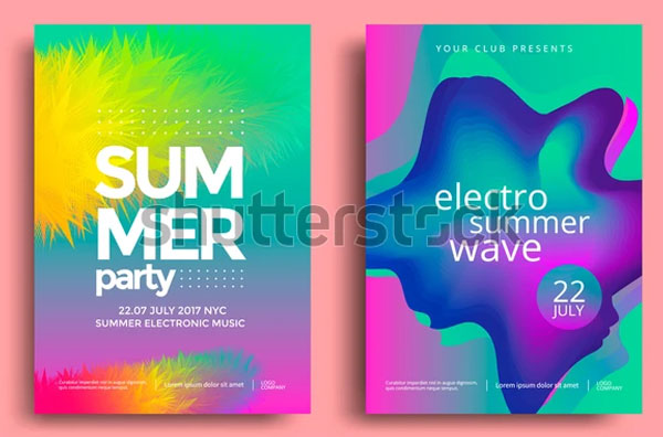 Electronic Summer Music Fest Flyer