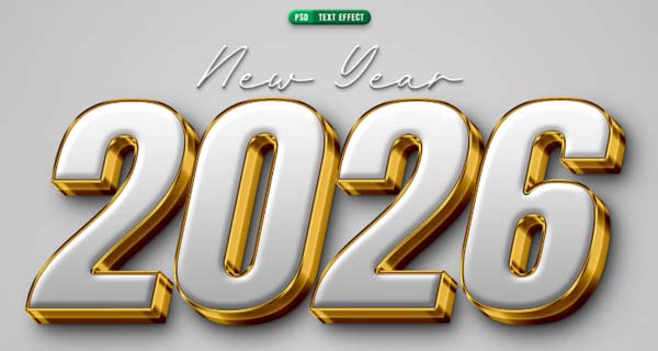 Elegant Brushed Metal Free PSD Text Effects