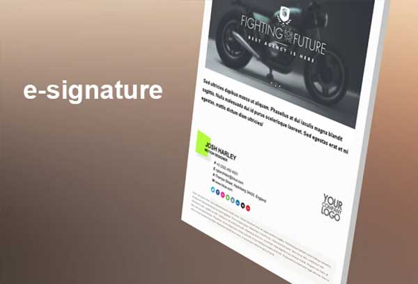 Elegant Email Signature Template