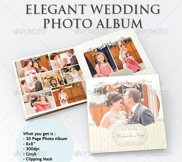 Elegant Wedding Photo Album