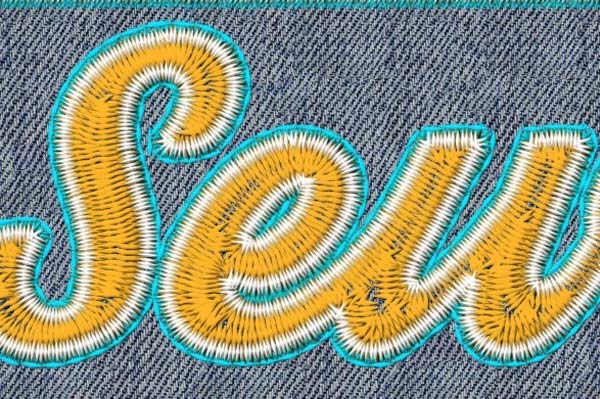Embroidery And Sewing Photoshop Tool