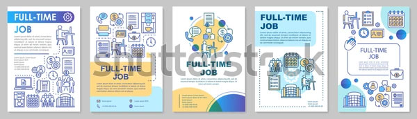 Employee Hiring Recruitment Brochure