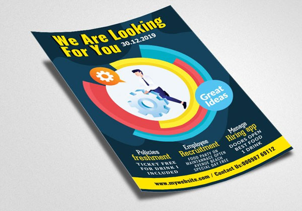 Employment & Recruitment Business Flyer