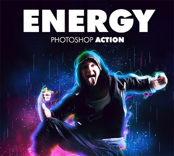 Energy Photoshop Actions