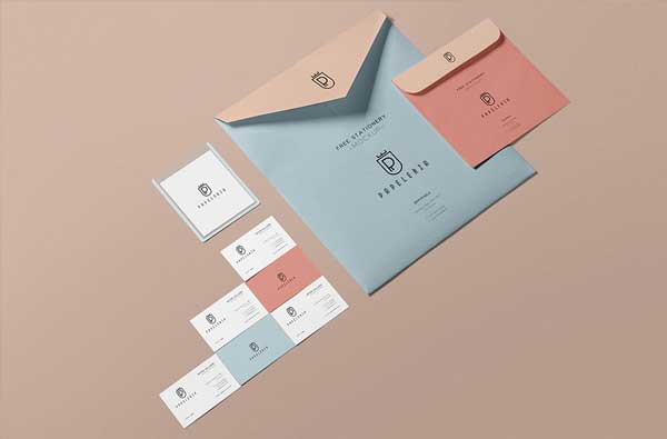 Envelope Mockup Free PSD Template