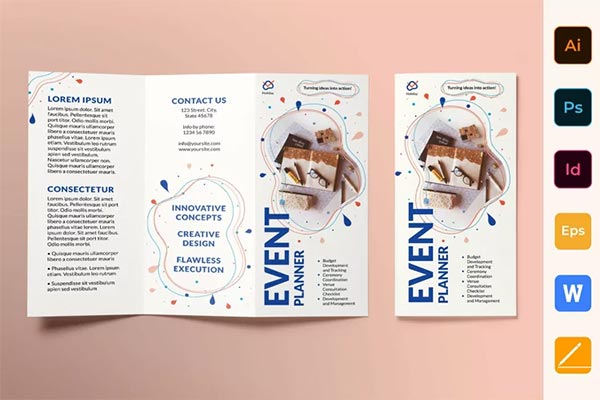 Event Planner Brochure Trifold