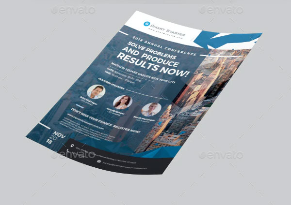 Event Summit Conference Flyer Design