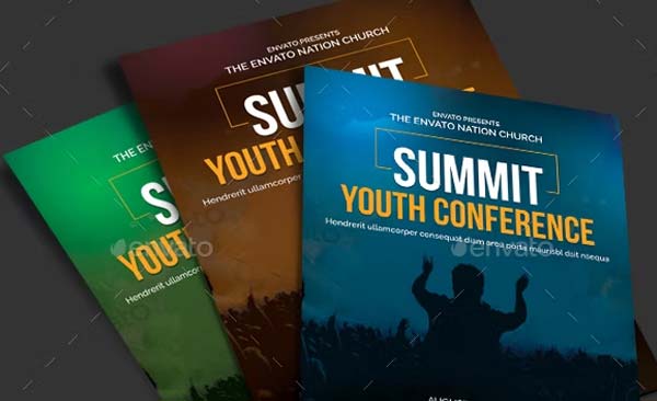 Event Summit Youth Conference Flyer