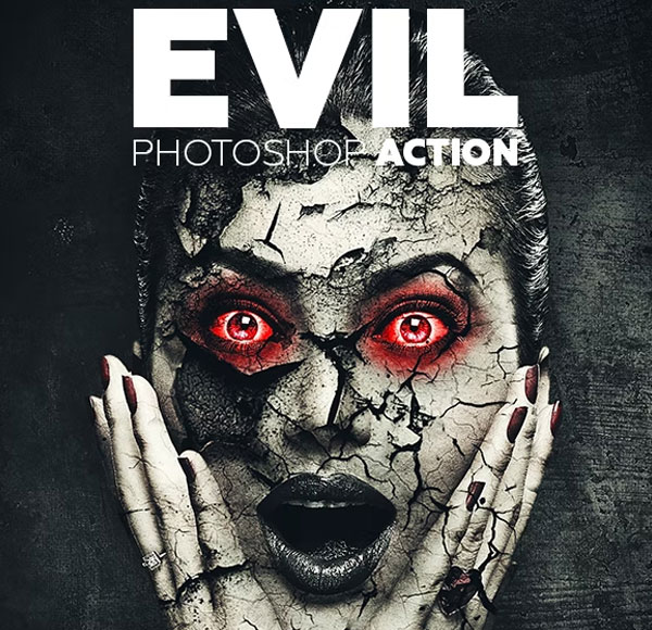 Evil Photoshop Action Designs
