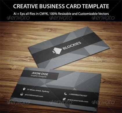 Exclusive Business Card PSD Template