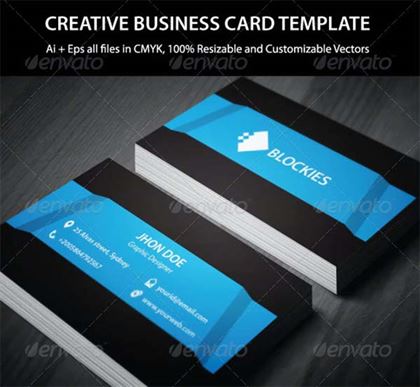 Exclusive Print Business Card Template Design
