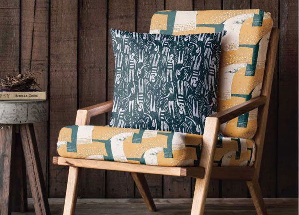 Fabric Chair & Cushion Mockup