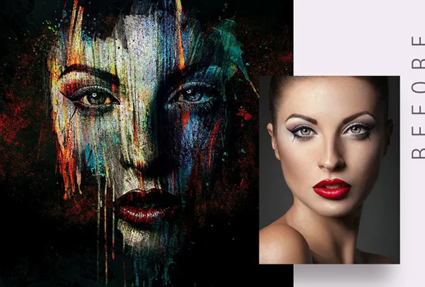 Face Painting Photo Templates