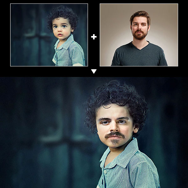 Face Swap - Photoshop Actions