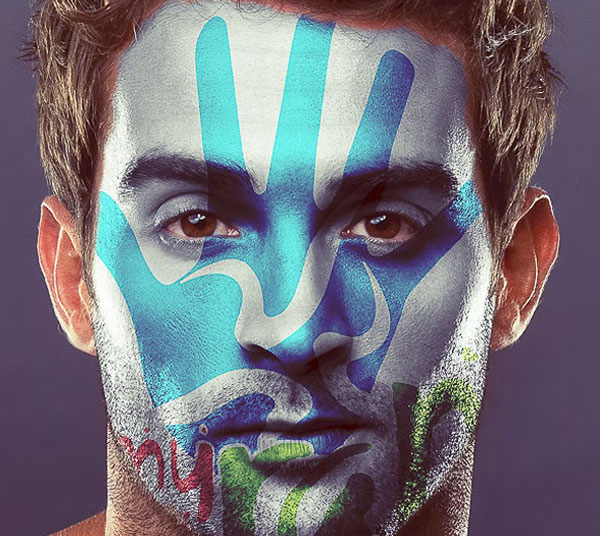 Face and Body Painting Photoshop Action