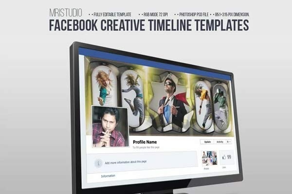 Facebook Timeline Cover Template