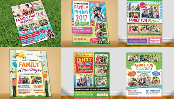 Family Fun Day Flyer Design