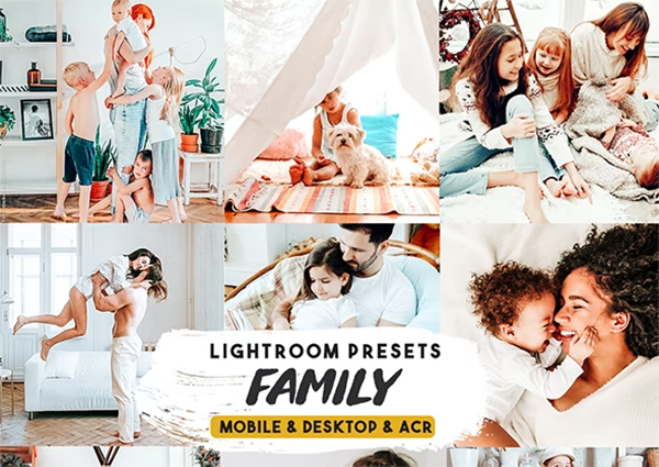 Family Lightroom Presets Template