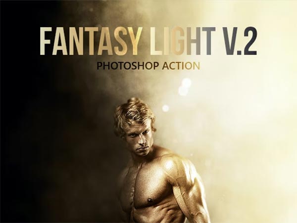 Fantasy Light Photoshop Action