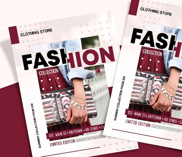 Fashion Event PSD Flyer Template Free