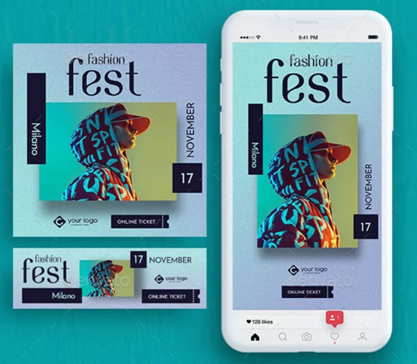 Fashion Fest Banner Pack